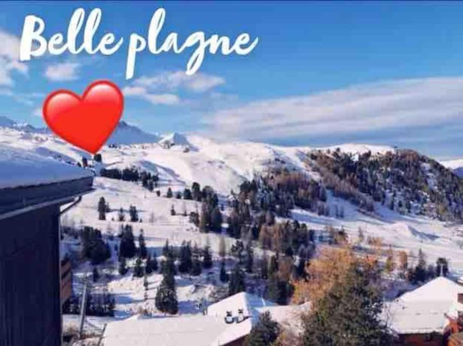 Appartement Belle Plagne Et Parking La Plagne Eksteriør billede